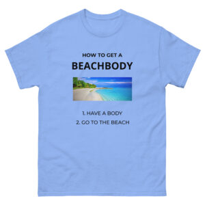 Klassisches Herren-T-Shirt “Beach Body”